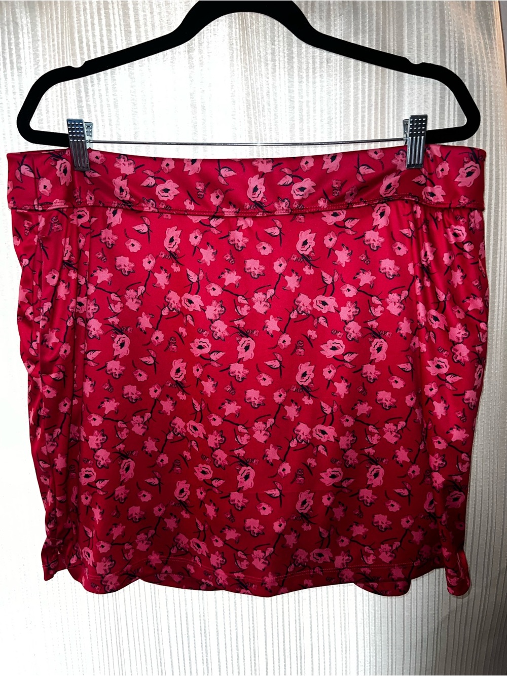 Greg Norman Collection Pink Floral Skort with Dry Play Fabric Size XL